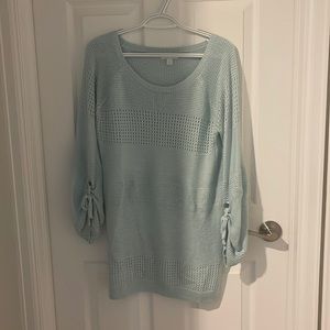 Light blue New York and Company sweater size L
